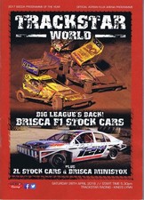 Trackstar 28-4-2018 brisca stock car racing programme