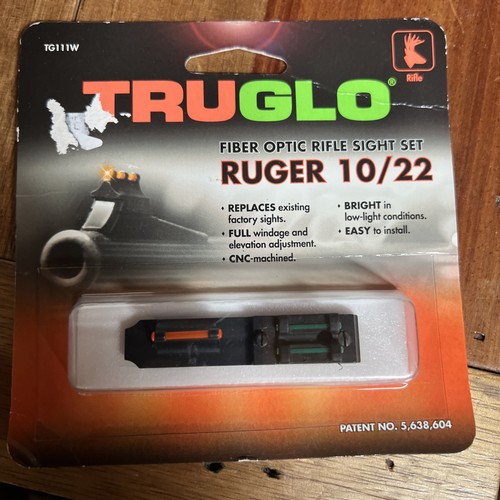 Truglo ruger fiber - truglo, fiber-optic