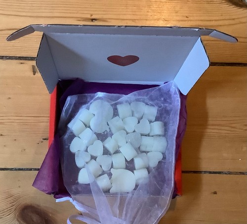 Mini heart wax melts - heart,