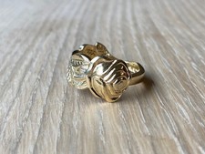 Gold Rose Spoon Ring