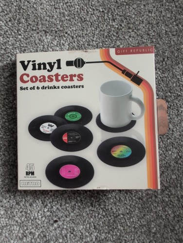 Colorful retro vinyl - 6x, record