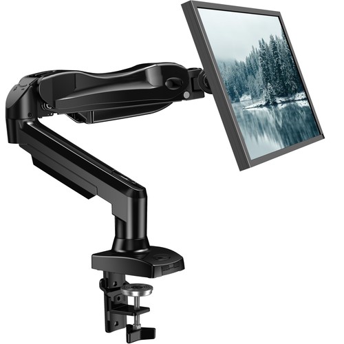 Single monitor arm desk - desk, mount