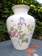 ROYAL DOULTON h5185 1990 CAMILLA VASE 7" MULTI-COLOR FLOWERS perfect condition