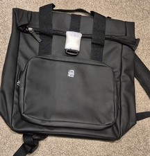 Matt Black Unisex Back Pack /