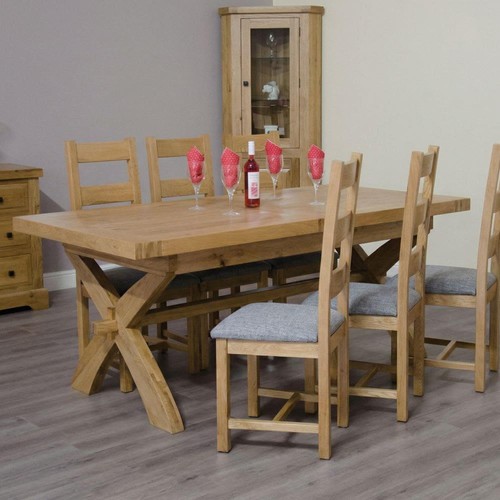 Solid oak cross - solid,
