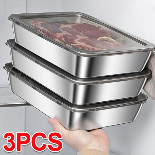 3pcs food storage containers - 3pcs,