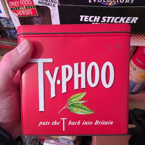 Vintage typhoo tea - vintage, tin