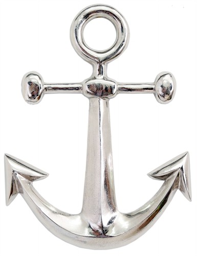 Nautical seaside silver - seaside, metal