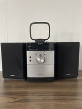 Sony CMT EH15 Micro HiFi System Tape CD Aux AM/FM Radio Tested Working