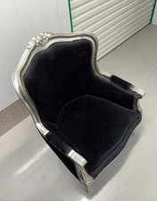 Luxury Black Velvet Baroque