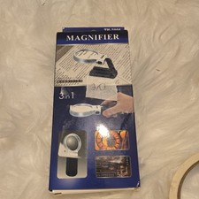 Portable Magnifying Lens 3X High-Powered Magnification Hand-Held Folding Magnifi