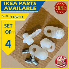 116713 x 4 IKEA Hinge Stops for STALL, HEMNES, BISSA Shoe Storage Cabinet - Door