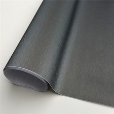 Car Vinyl Wrap Dark Grey Brushed Aluminium Car wrapping Film UK  50CM x 1.52M