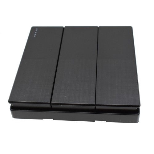 Screwless flat plate - plate, wall