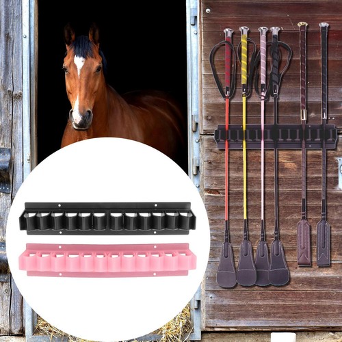 Horse stables riding whip rack - horse,