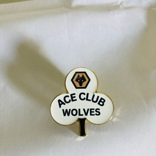 Wolves Ace Club  Metal Pin