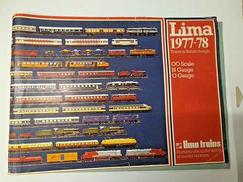 Lima catalogue 1977 trains - lima,