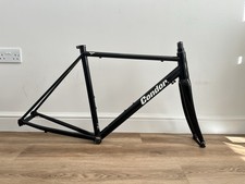 Condor Super Acciaio frameset - 52cm / gloss black / Columbus Spirit tubing