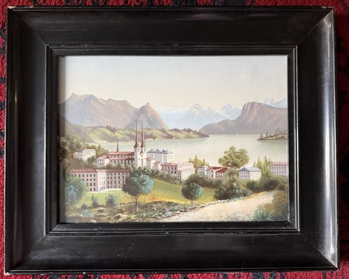 1880s watercolour painting - 1880s, of