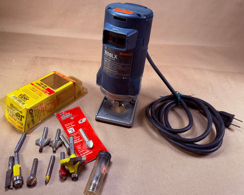 Vintage bosch 1608lx laminate - bosch,
