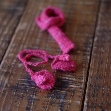 Knitted Mittens and Scarf set