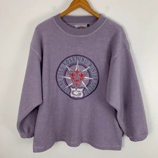 Y2k 2000s gotcha fleece jumper - gotcha,