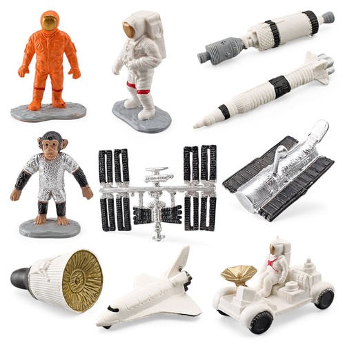 10pcs miniature astronaut - 10pcs,