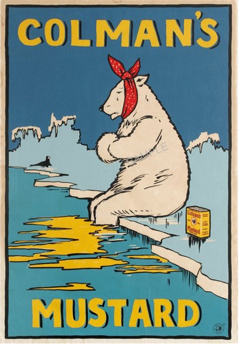 Vintage poster colman - vintage, colman's