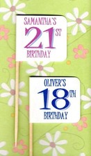 20 PERSONALISED BIRTHDAY CUP