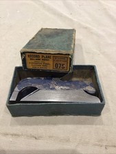 Vintage RECORD No 075 Bullnose Rebate Plane - Made In England In Original Box