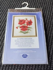 POPPIES CROSS STITCH KIT THE