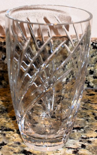 Bohemia lead crystal vase - bohemia,