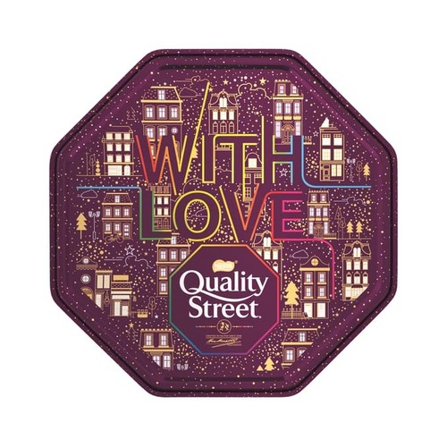 Quality street chocolate tin - quality,