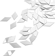 300Pcs Small Mirrors for
