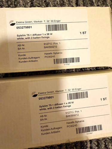 Linolite syslim fluorescent - t5,