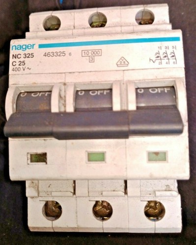Hager mcb circuit - mcb, breaker