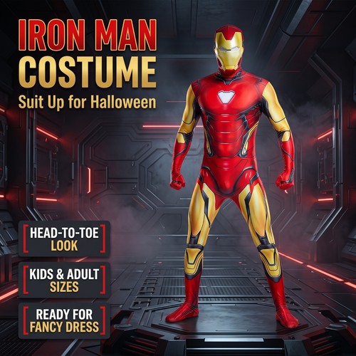 Iron man costume kids - iron,