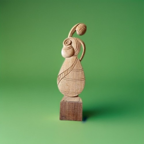 Vintage hand carved wood - vintage,