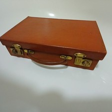 Vintage 1930s Leather Writing Case with fitted Interior