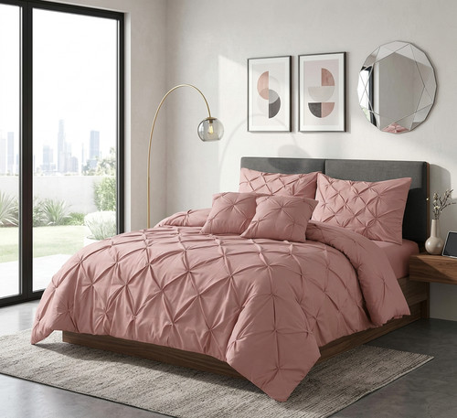 Extra soft pintuck duvet cover - duvet,