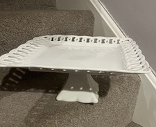 Grace Square White Ceramic