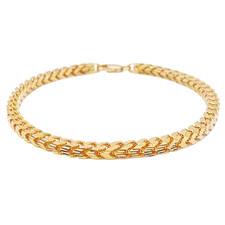 22ct Gold Bracelet Franco