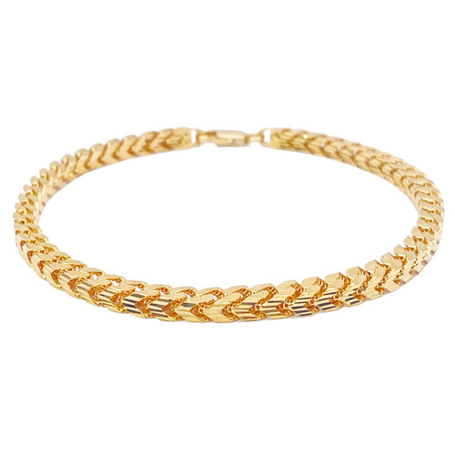 22ct gold bracelet franco - 22ct,