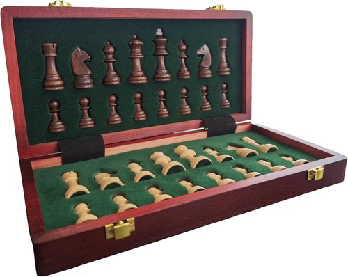 Magnetic chess set folding - chess,