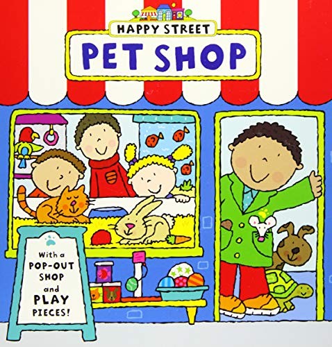 Happy street pet shop book - happy,