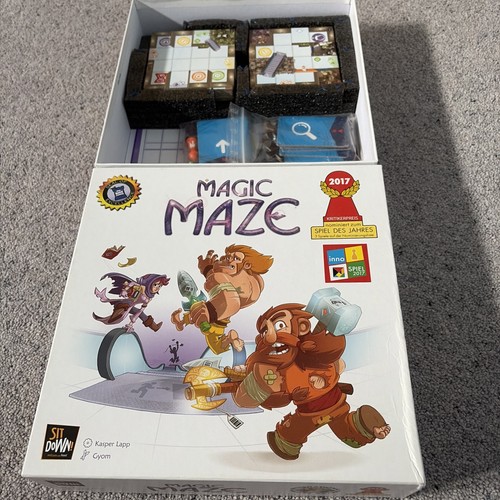 Magic maze board game complete - magic,