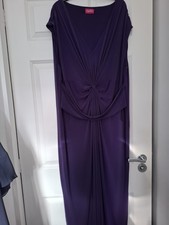 SIZE 22 -  PURPLE MAXI  DRESS  OCCASION / PARTY / NEW YEAR DO