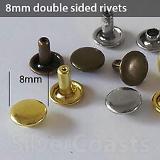 Double Cap Rivets Studs