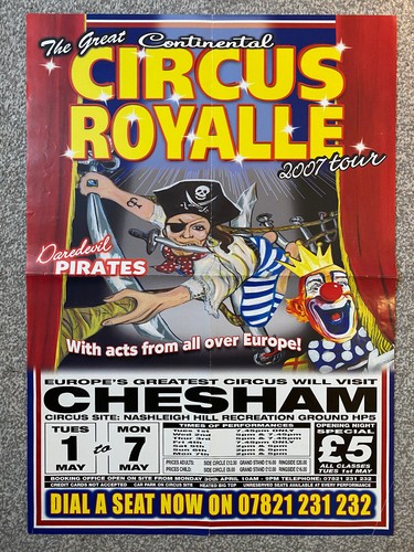 2007 circus royalle poster - circus,