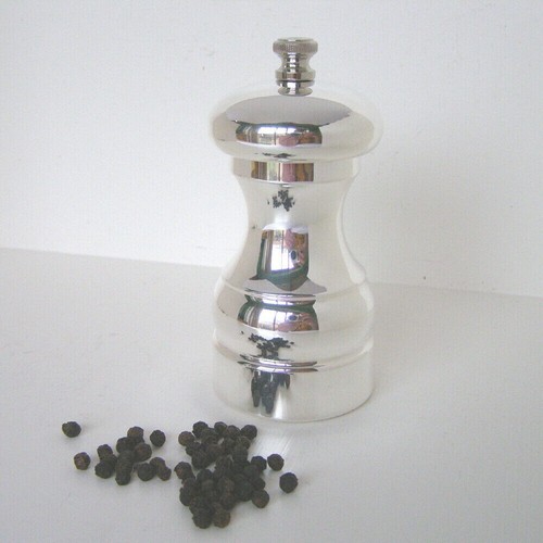 Silver plated pepper - plated, grinder